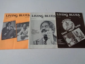 3 x LIVING BLUES  MAGAZINES - ALL FROM 1977 - Bild 1 von 7