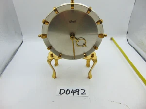 Horloge ovale vintage Kieninger Obergfell Kundo pièce détachée mécanique - Photo 1/11