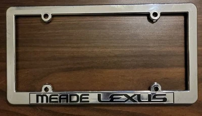 Lexus  License Plate Frame Chromium Look - Image 1 of 4