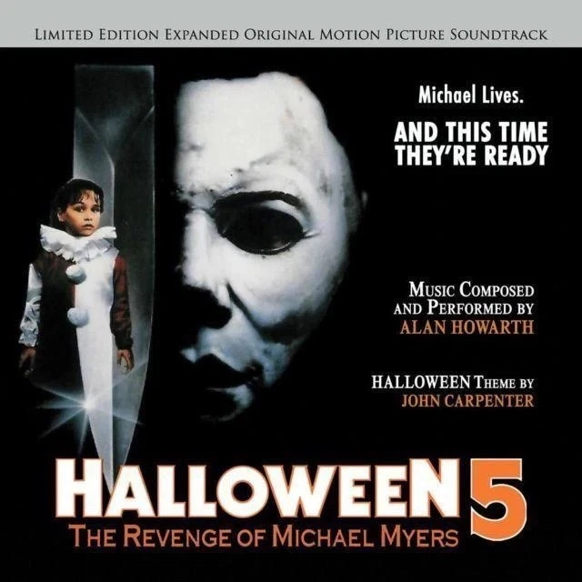 HALLOWEEN 5: THE REVENGE OF MICHAEL MYERS-Alan Howarth and John Carpenter  (CD) - Image 1 of 1