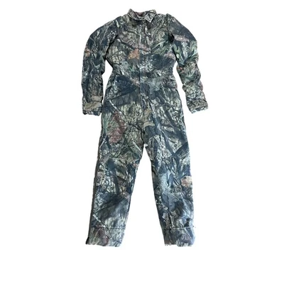 Redhead Silent-hide Coverall Youth 14 One Piece Zip Up Pockets Insulated Camo - Image 1 of 4