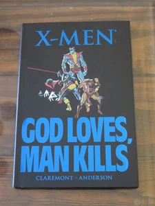 X-MEN GOD LOVES, MAN KILLS HC MARVEL COMICS PREMIERE CLAREMONT VERY RARE OOP - Picture 1 of 3