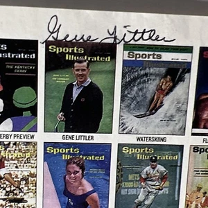 Gene Littler handsigniert signed Sports Illustrated Magazinseite Golf HOF - Bild 1 von 5