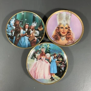LOT OF 3 - The Hamilton Collection The Wizard Of Oz Collectible Plates 8.5" x 1" - Picture 1 of 24
