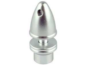 Spannkonus mit Spinnermutter 3,2mm (3,17mm) Motorwelle Aluminium 6,35mm Schaft - Bild 1 von 1