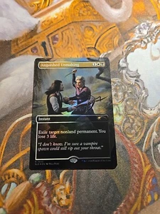Anguished Unmaking 1800 Lámina Magic The Gathering Guarida Secreta - Paquete Fresco - - Imagen 1 de 2