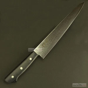 GOUKEN Nickel Damascus VG10 Slicer Sujihiki Knife 240mm Kitchen Knives Japan - Picture 1 of 4