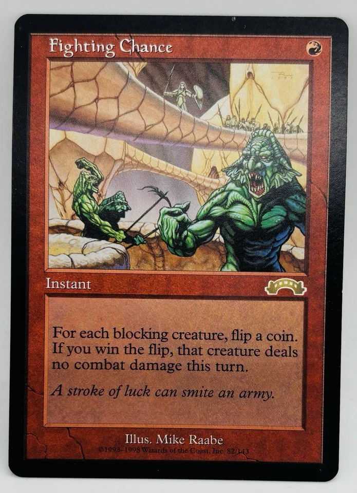 MTG Fighting Chance Exodus Regular - Image 1 of 1