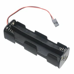 8 x AA Batteriekasten Sender Funkkoffer 12V mit JR Futaba Buchse Hitec TX RC - Bild 1 von 7
