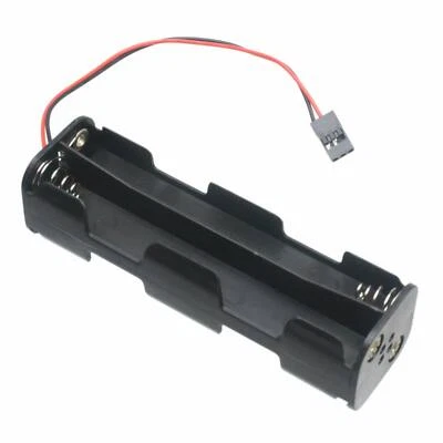 8 x AA Battery Box transmitter Radio Case 12v W/ JR Futaba Female Hitec TX RC - Image 1 of 4