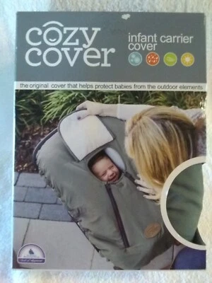 Funda portabebés con cremalleras dobles y borde elástico acogedora cubierta original Foto 1 de 4