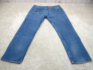 VINTAGE Levis 501 Jeans Men 40 Blue Straight Button Fly Denim 40x31 USA 90s - Picture 1 of 12