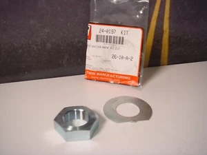 Kit de arandela de bloqueo de tuerca de vástago de zinc para horquilla Harley FL FX FL V-Twin 24-0197 N1 - Imagen 1 de 6