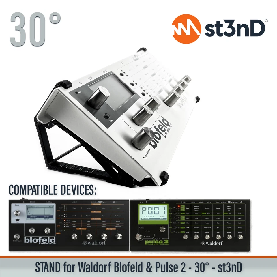 ST3ND STÄNDER für Waldorf Blofeld / Pulse 2 - 30°