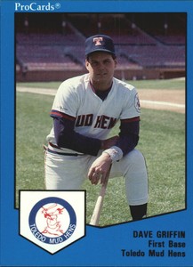 1989 Toledo Mud Hens ProCards #785 Dave Griffin