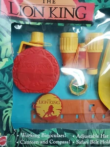 Disney Lion King Vintage Safari Mattel Dress Up Play Set #66376 New in Box Rare - Picture 1 of 8