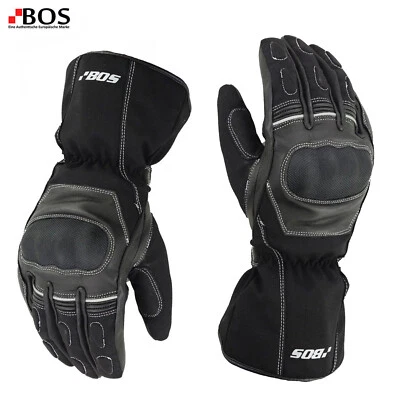 BOS Lederhandschuhe Herren Motorradhandschuhe Cafe Racer Vintage Handschuhe - Bild 1 von 4