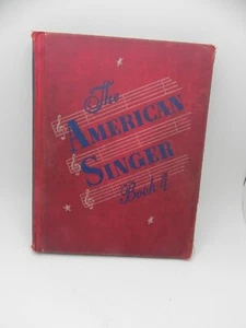 The American Singer Book 4 Children's Music for Ephemera / Junk Journaling - Picture 1 of 3