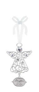 NEW GANZ DAUGHTER YOU ARE OUR ANGEL CHRISTMAS ORNAMENT - Picture 1 of 1