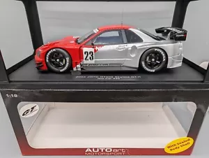 Modellini auto 1:18 Autoart 80380 Nissan Skyline GT R R34 JGTC 2003 #23 in confezione originale - Foto 1 di 9