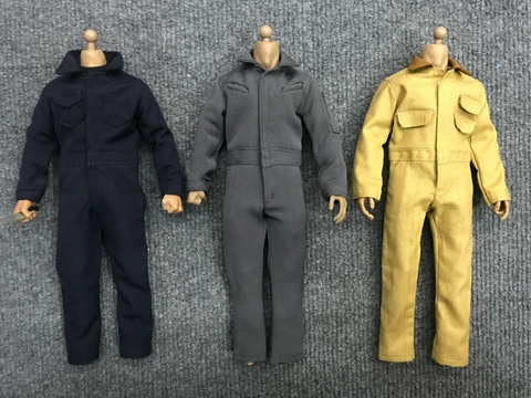 1/6 Custom Halloween Michael Myers coverall suit for Action Figure 12 inch Cover