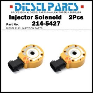 Solenoide inyector de combustible 214-5427 para Caterpillar CAT C7 C9 10R4761 10R4762 - Imagen 1 de 8