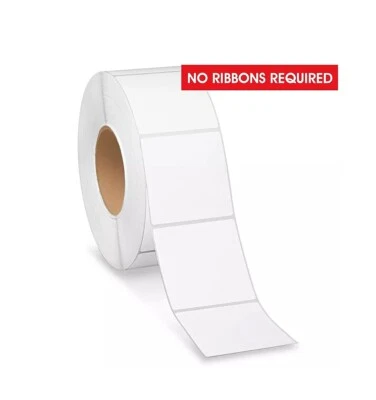 6-Pack Industrial Direct Thermal Labels - 3 x 3" S-11269 - Image 1 of 3