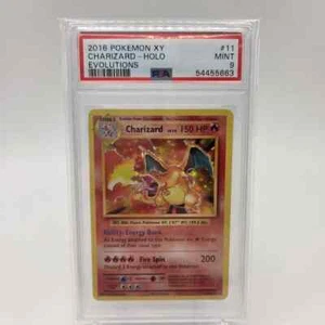 PSA 9 - Charizard Holo - Glurak Holo - Pokemon Karte - XY Evolutions - Englisch - Bild 1 von 1