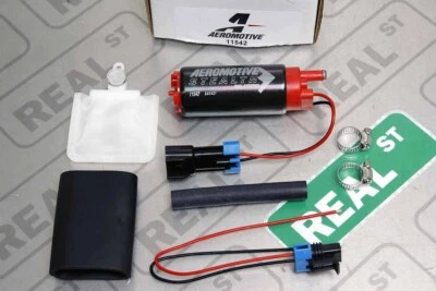 Bomba de combustible Aeromotive 340LPH Stealth en tanque E85 Honda Civic 92-00 D16 D15 B16A Foto 1 de 4