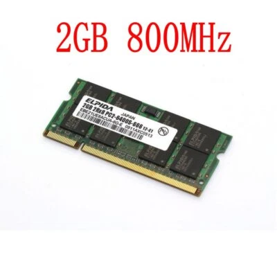 2GB Module ASUS EEE PC 900HA/1005HA SODIMM DDR2 Laptop RAM Notebook Memory - Image 1 of 4