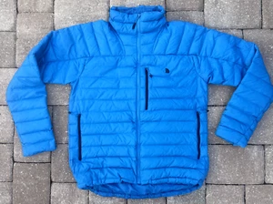 The North Face Morph Jacke, 800 Gewicht Daune, blaue Aster, Herren LG, GRADE A, EPOC - Bild 1 von 5