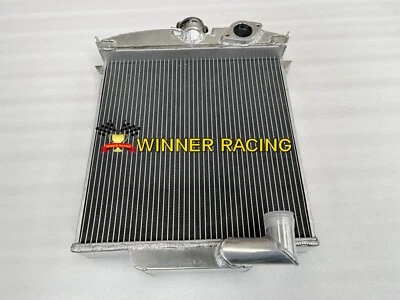 👍Radiador de aluminio compatible con Jaguar XK120 3,4 L XK I6 1948-1954 núcleo de 70 mm Foto 1 de 4