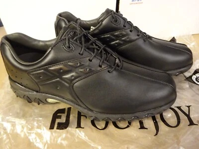 Zapatos de golf FootJoy Contour Series de cuero negro 54142 para hombre talla 8,5 - Nuevos Foto 1 de 4