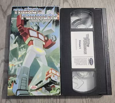 The Original Transformers Vol. 1: Prime Threat (VHS, 1999) Rhino - Image 1 of 3