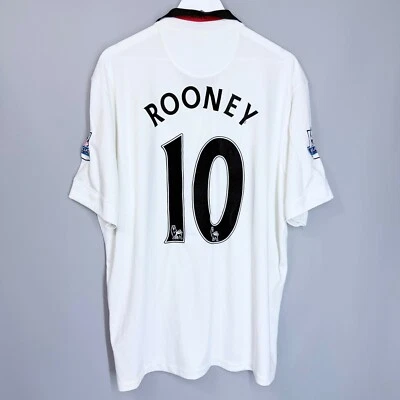ФУТБОЛКА ФУТБОЛЬНАЯ ФУТБОЛКА MANCHESTER UNITED 2014 2015 ВЫЕЗДНЫЕ МАТЧИ NIKE NO10 ROONEY - Изображение 1 из 4