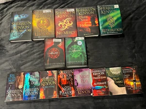 LOT OF 15 SHERRILYN KENYON PARANORMAL ROMANCE HARDCOVER & PAPERBACK BOOKS - Picture 1 of 9