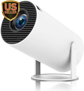 Mini Projector, HY300 PRO Portable Projector, Support 4K 1080P with Dual-Band... - Picture 1 of 12
