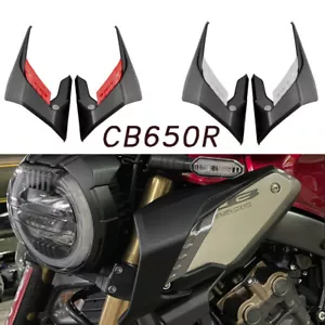 Cubierta de borde del alerón con capucha lateral para Honda CB650R - Imagen 1 de 20