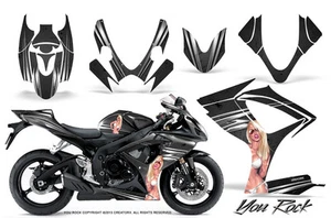 SUZUKI GSXR GSX 600 750 2006-2007 GRAPHIC KITS CREATORX DECALS STICKERS YRB - Picture 1 of 1
