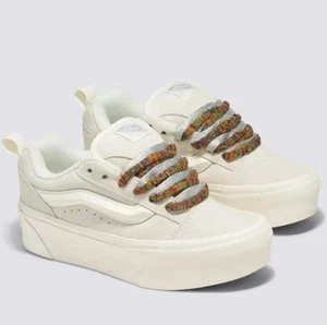 Vans Knu Stack White Chunky Pkatform Sneakers Size Women's 7.5/ Mens 6 NWOB - Picture 1 of 9