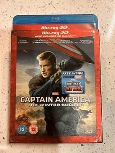 CAPTAIN AMERICA WINTER SOLDIER 3D - BLU-RAY + SLIPCOVER DIGITAL - US IMPORT - Picture 1 of 3