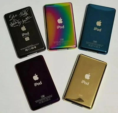 Funda Carcasa Trasera Metal para iPod Classic 6/7th Video 5/5.5th 10.5mm 128GB Foto 1 de 4