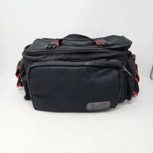 Black's Large Padded Camera Camcorder Handycam Bag Padded Dividers + Strap - Photo 1 sur 13