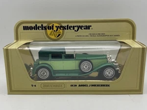 MATCHBOX 1930 Model J Duesenberg Y-4 Models Yesteryear Diecast modelcar - Picture 1 of 3