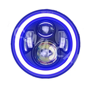 Hi/Lo Beam LED Headlight DRL Fit For Jeep Wrangler Unlimited JK 4 Door 2007-2016 - Picture 1 of 9