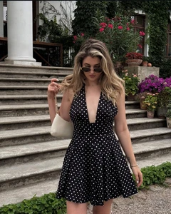 ZARA : Polka Dot Halter Short Dress : 4661/231 | *UK Buyers_No Import Fees* | - Picture 1 of 5