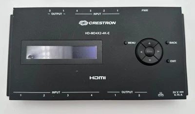 Crestron HD-MD4X2-4K-E Rack Mounted Switcher (Unit Only) - Image 1 of 4