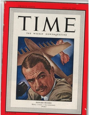LOT of 2 TIME Magazines, 1948 and 1972 HOWARDHughes  - Image 1 of 2