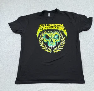 Camisa de concierto Killswitch Engage para hombre XXL negra 2021 fecha de gira de otoño grunge rock - Imagen 1 de 5