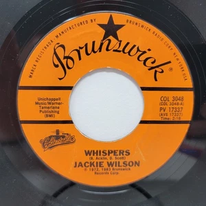 Jackie Wilson Whispers / Night 7" 45rpm m- Vinyl Soul Record free sleeve - Imagen 1 de 2